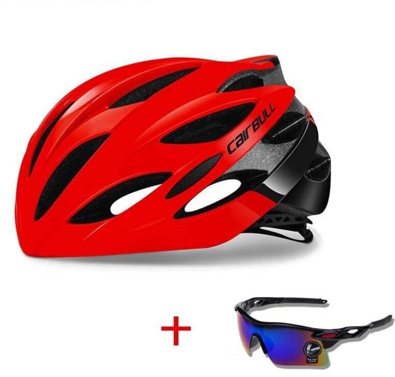 Capacete Ultraleve Cairbull + Brinde Óculos de Ciclismo