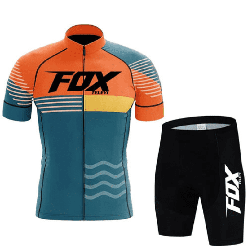 Conjunto Ciclismo Teleyi Team 2024 Camisa + Bermuda