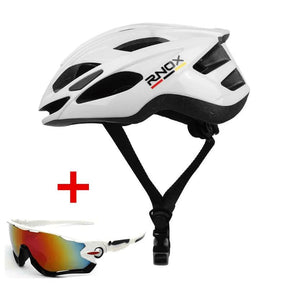 Capacete Ciclismo Rnox + Brinde Óculos de Ciclismo