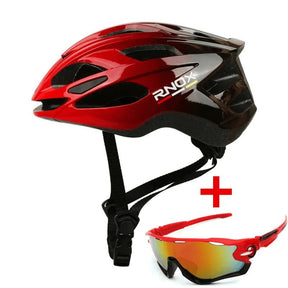 Capacete Ciclismo Rnox + Brinde Óculos de Ciclismo