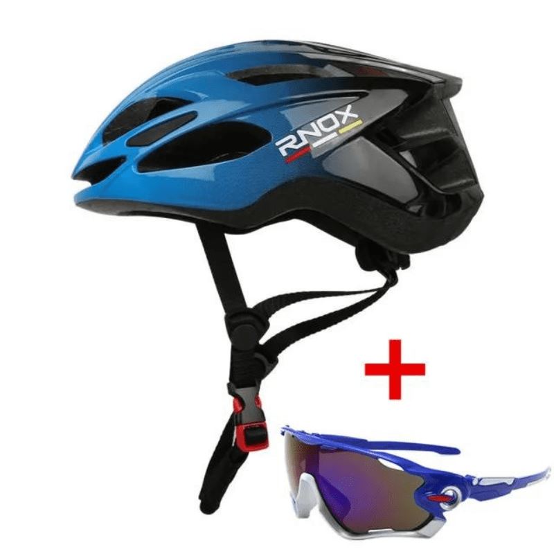 Capacete Ciclismo Rnox + Brinde Óculos de Ciclismo